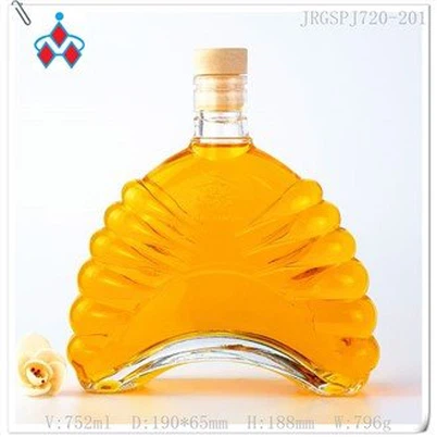 Стъклена бутилка за ракия 750мл