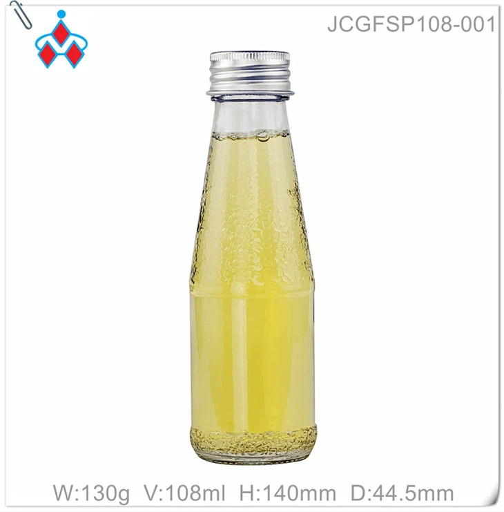 Small Glass Beverage Bottles 100ml